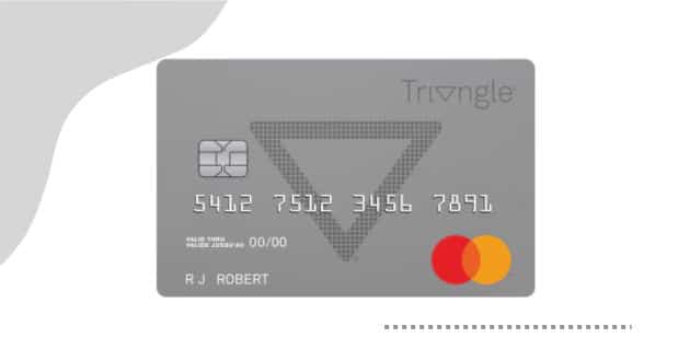 Triangle Mastercard Card