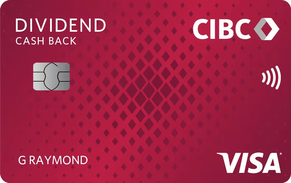 CIBC Dividend Visa card