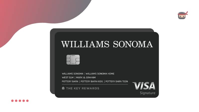 Card Williams Sonoma Key Rewards Visa