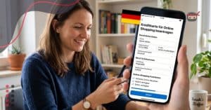 Kreditkarte für Online Shopping