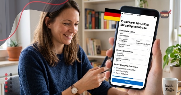 Kreditkarte für Online Shopping